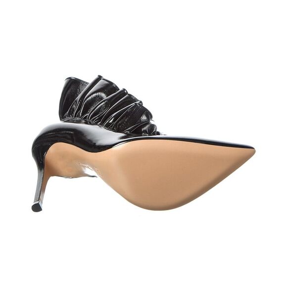 Gianvito Rossi Gabrielle 105 Leather Pump, Black - Picture 4 of 5